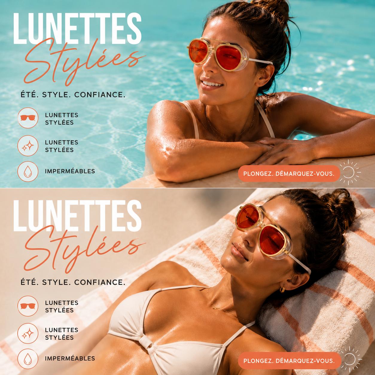 WaveLens™ – Lunettes de Soleil Polarisées pour la Mer et les Activités Aquatiques